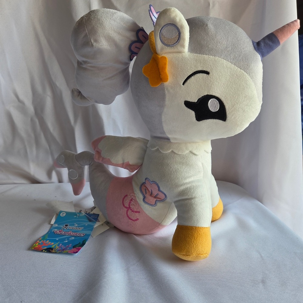 Tokidoki Mermicorno Weighted Plush‎ Calming Pillow Floppy Friend Rare NWT PC581J